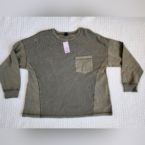 Wild Fabel long sleeve top plus size XXL